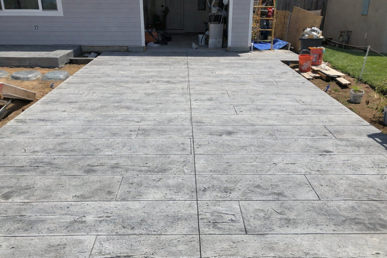 Stamped concrete services